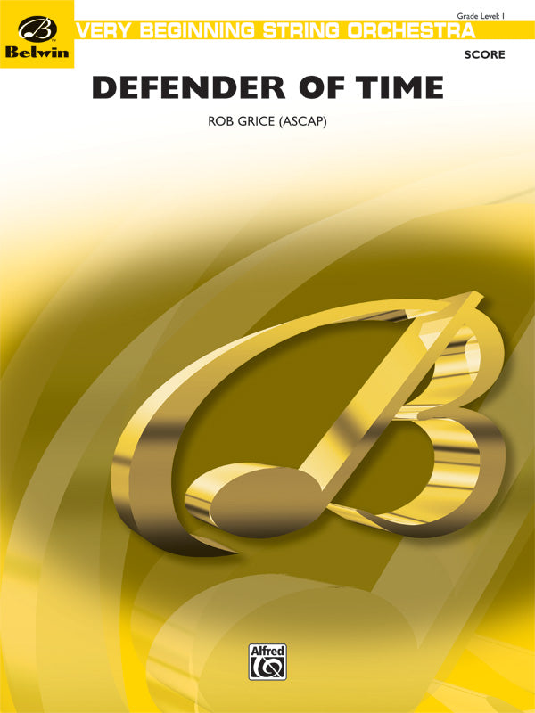 Defender of Time: 2nd Violin Sheet Music Preview