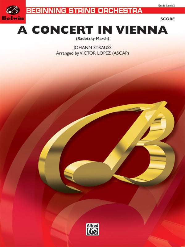A Concert in Vienna: Drums Sheet Music Preview