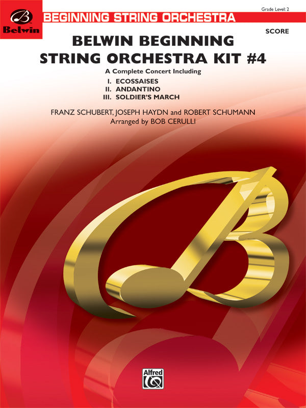 Belwin Beginning String Orchestra Kit #4 Cover Image