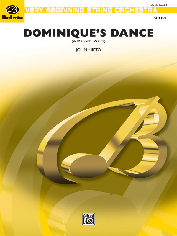 Dominique's Dance: 1st Violin Sheet Music Preview