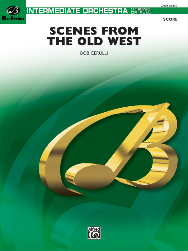 Scenes from the Old West: 2nd B-flat Clarinet Sheet Music Preview