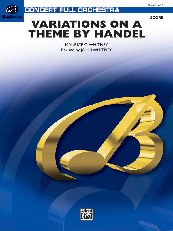 Variations on a Theme by Handel: Viola Sheet Music Preview