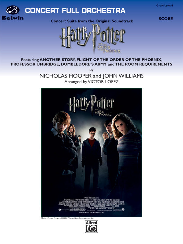 Harry Potter and the Order of the Phoenix, Concert Suite from: 2nd Trombone Sheet Music Preview