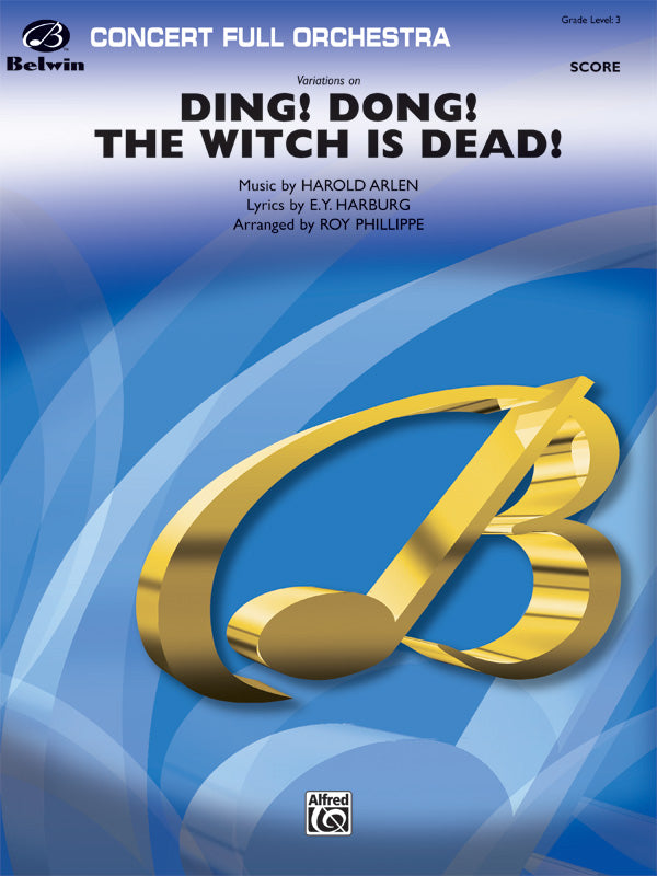 Variations on Ding! Dong! The Witch Is Dead!: Cello Sheet Music Preview