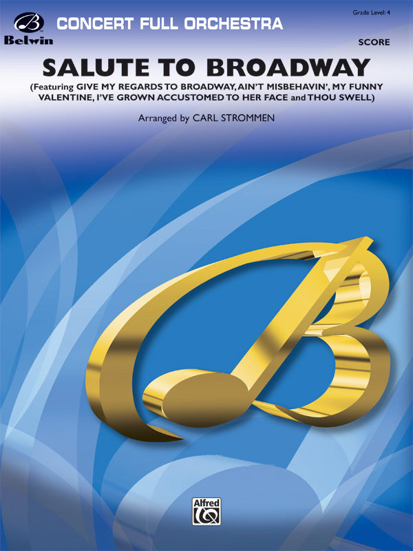 Salute to Broadway: 1st Violin Sheet Music Preview