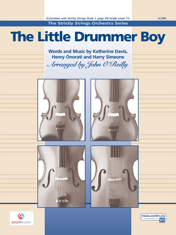 The Little Drummer Boy: String Bass Sheet Music Preview