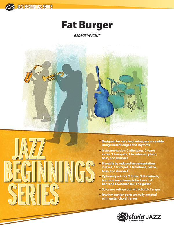 Fat Burger: 2nd Trombone Sheet Music Preview