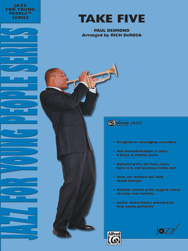 Take Five: 1st B-flat Trumpet Sheet Music Preview