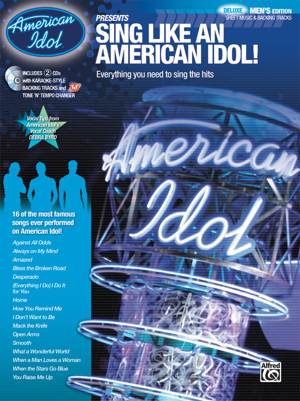 American Idol® Presents: Sing Like an American Idol! DELUXE Men's Edition Cover Image