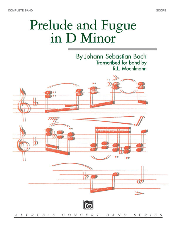 Prelude and Fugue in D minor Cover Image