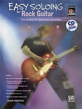Easy Soloing for Rock Guitar Cover Image