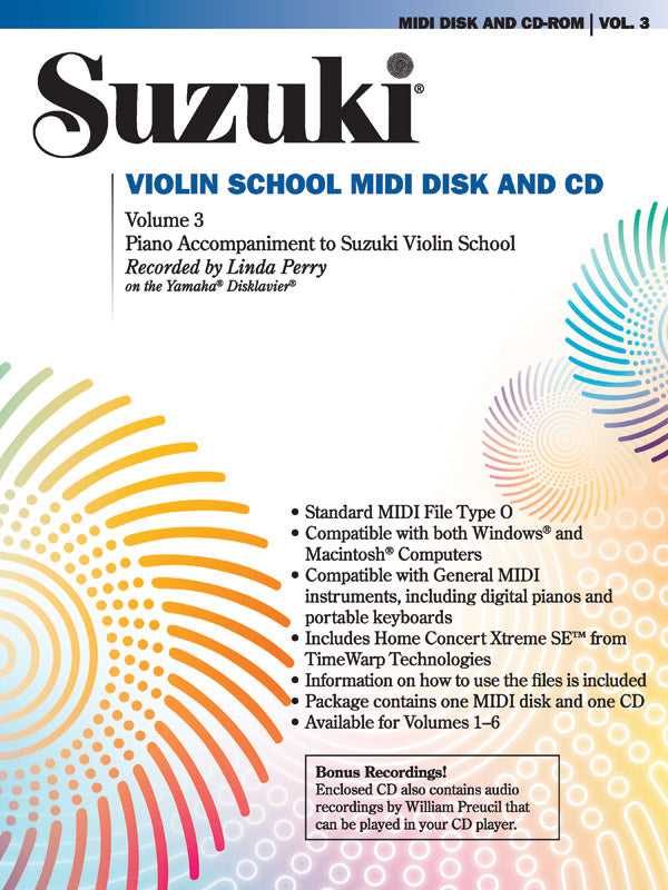 Suzuki Violin School, Volume 3 Cover Image