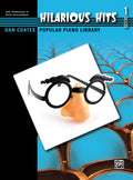 Dan Coates Popular Piano Library: Hilarious Hits, Book 1 Cover Image
