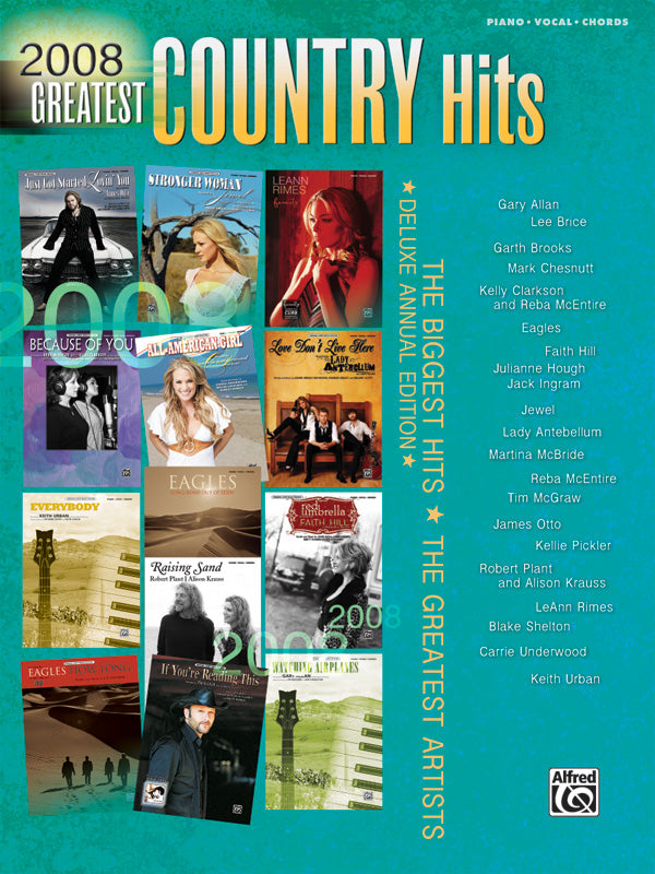 2008 Greatest Country Hits Cover Image
