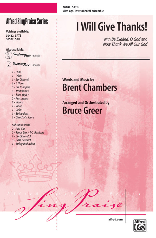 I Will Give Thanks! Cover Image