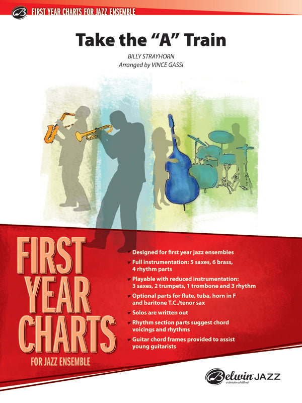 Take the "A" Train: E-flat Baritone Saxophone Sheet Music Preview