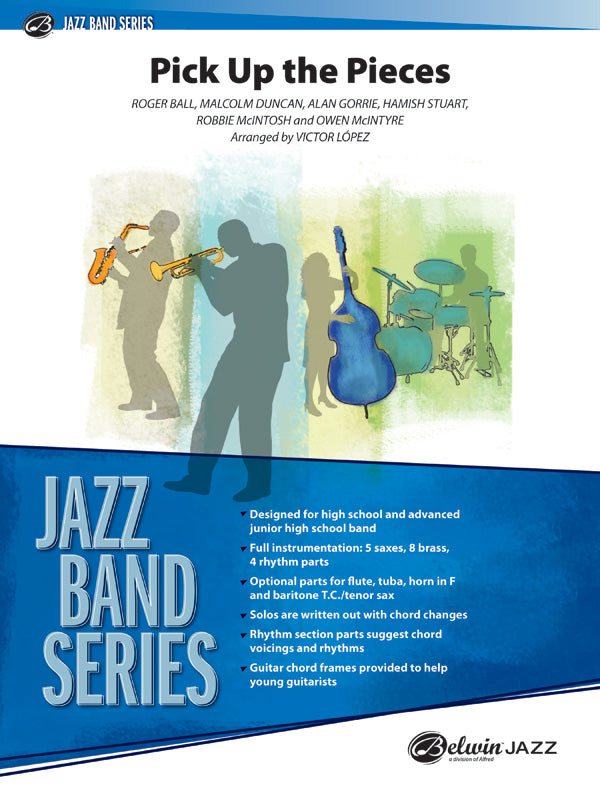 Pick Up the Pieces: 2nd B-flat Tenor Saxophone Sheet Music Preview