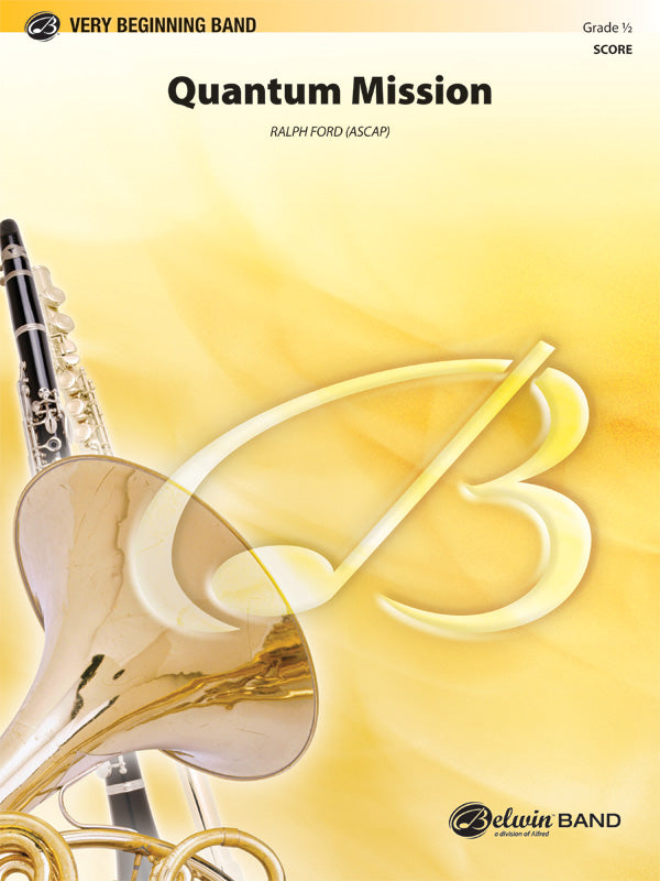 Quantum Mission: (wp) 1st B-flat Trombone B.C. Sheet Music Preview