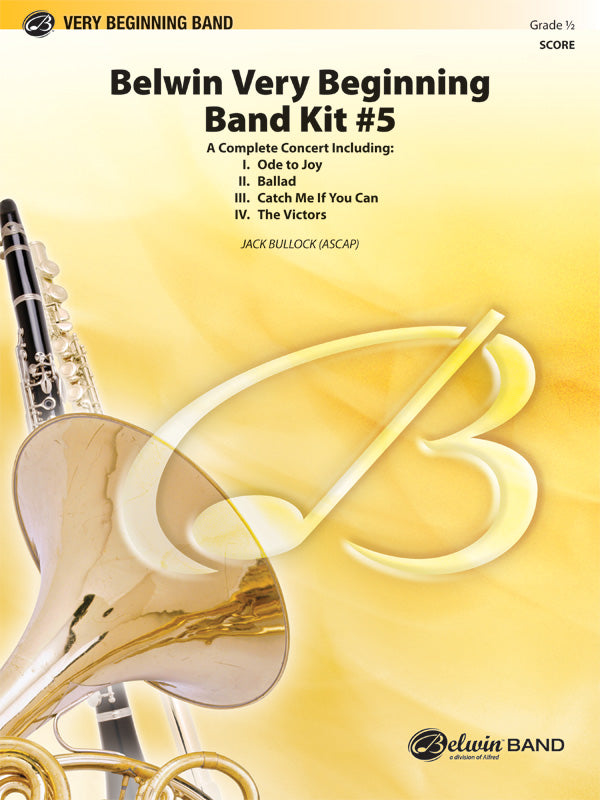 Belwin Very Beginning Band Kit #5: Score Sheet Music Preview