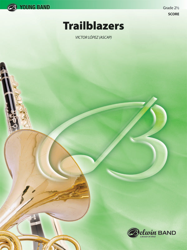 Trailblazers: E-flat Baritone Saxophone Sheet Music Preview