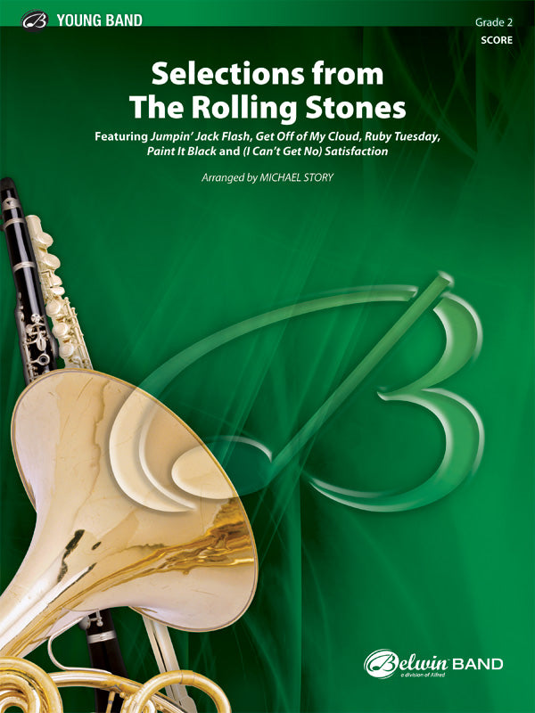 Selections from The Rolling Stones: 1st Trombone Sheet Music Preview