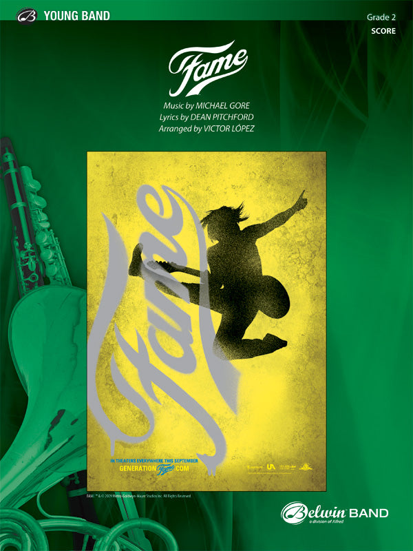 Fame (from the motion picture Fame): 2nd B-flat Clarinet Sheet Music Preview