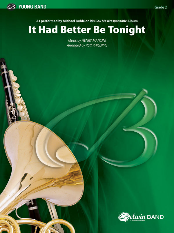 It Had Better Be Tonight (Meglio Stasera): 2nd Percussion Sheet Music Preview