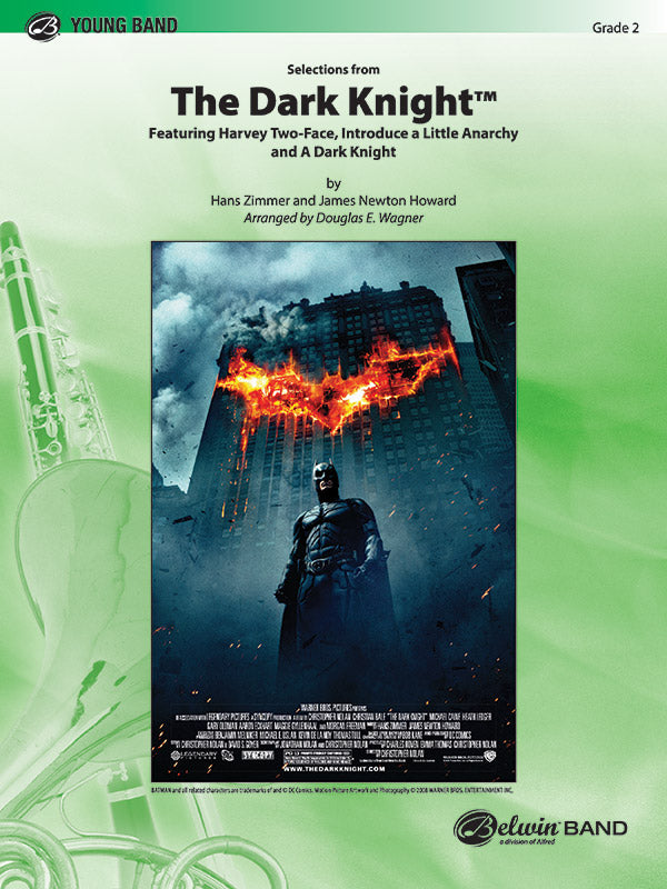 The Dark Knight, Selections from: Score Sheet Music Preview