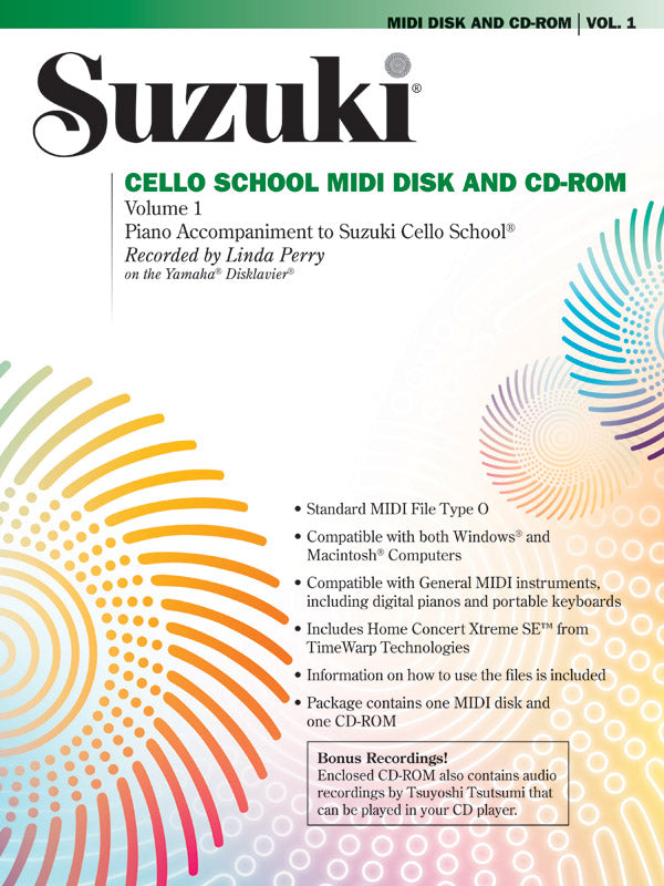 Suzuki Cello School, Volume 1 Cover Image