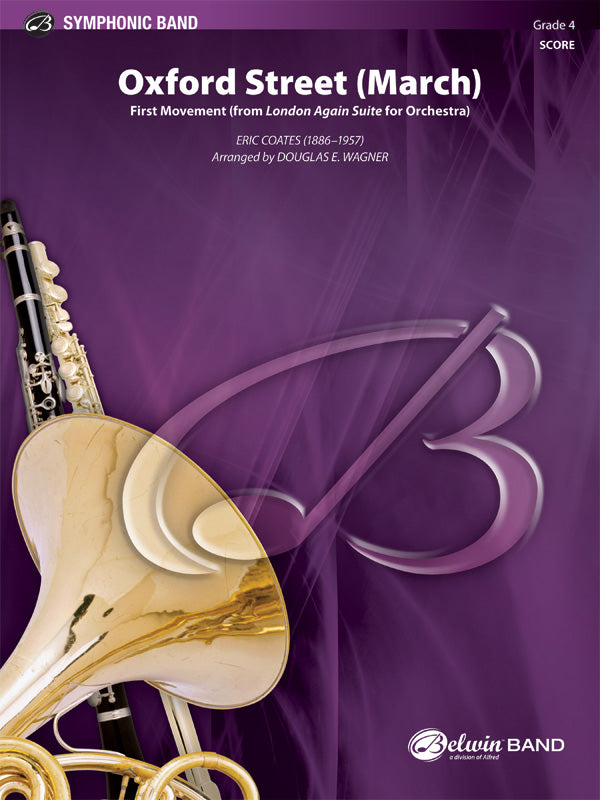 Oxford Street (March): (wp) B-flat Baritone B.C. Sheet Music Preview