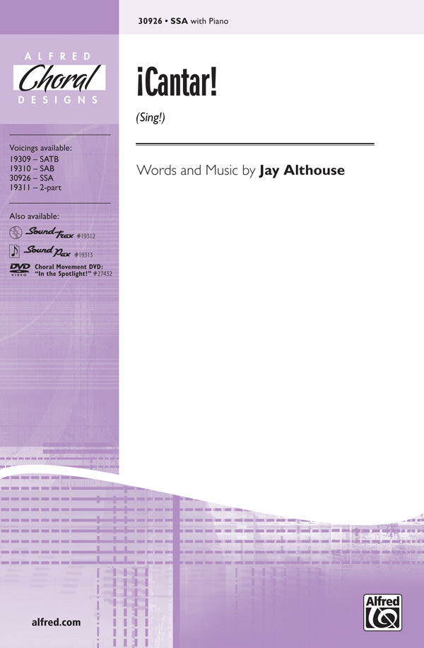 Cantar! (Sing) Sheet Music Preview