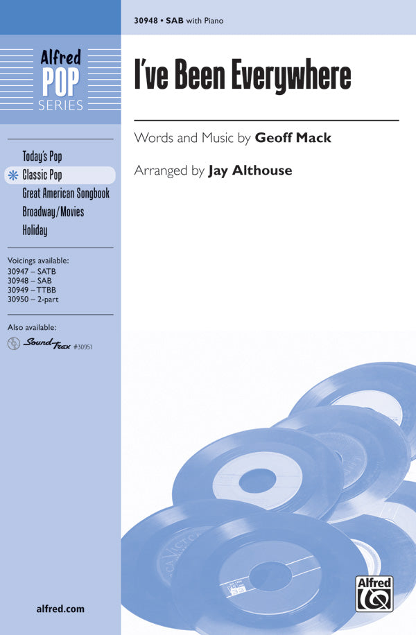 I've Been Everywhere Sheet Music Preview