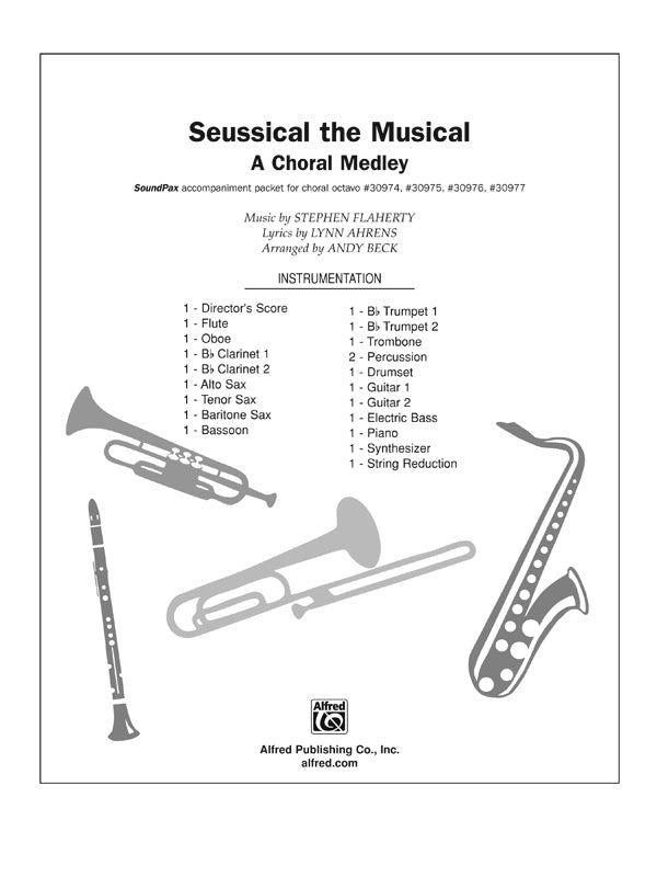 Seussical the Musical: A Choral Medley: String Reduction Sheet Music Preview