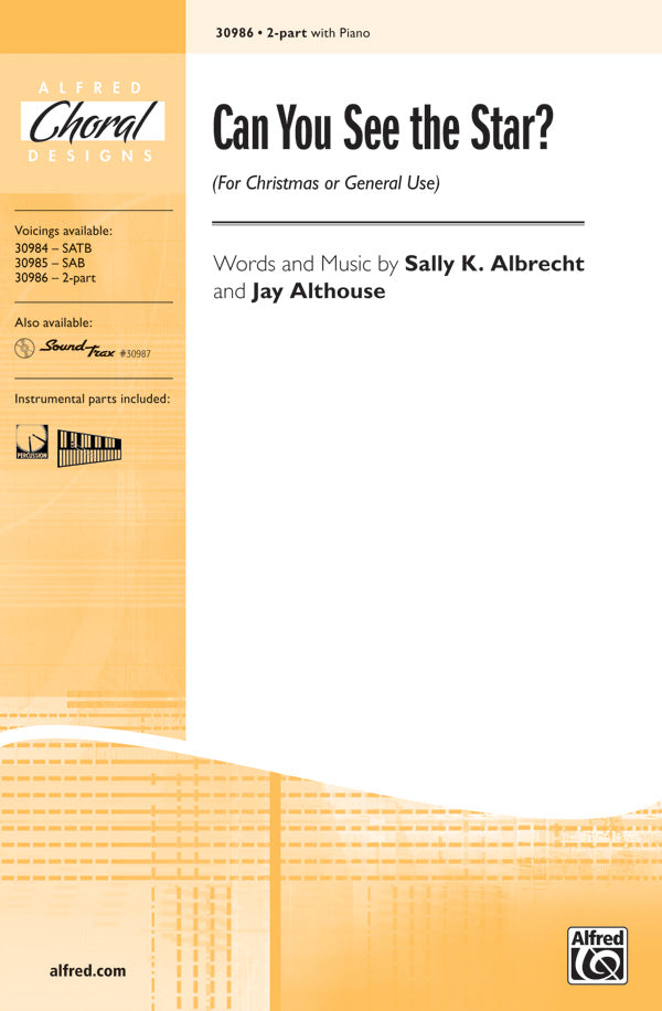 Can You See the Star? Sheet Music Preview
