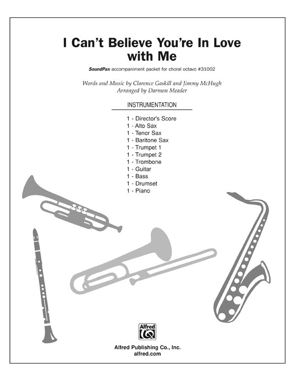 I Can't Believe That You're in Love with Me: 1st Trombone Sheet Music Preview