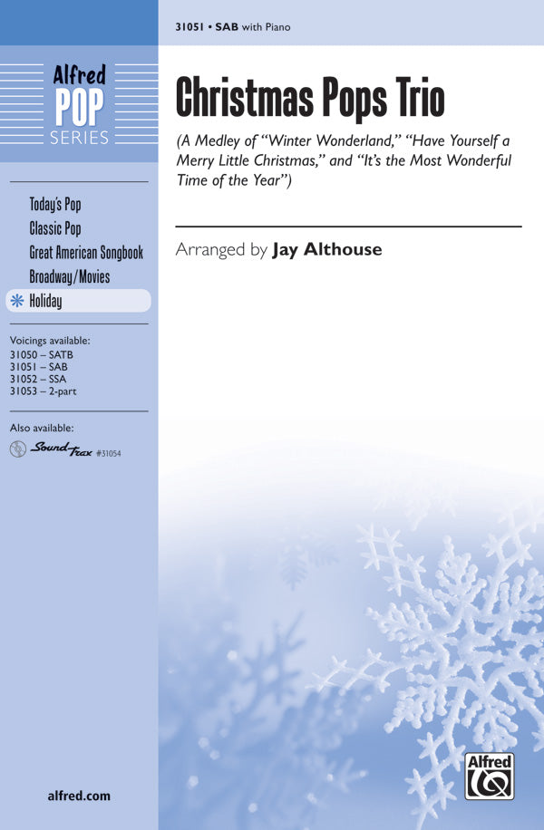 Christmas Pops Trio (A Medley) Sheet Music Preview