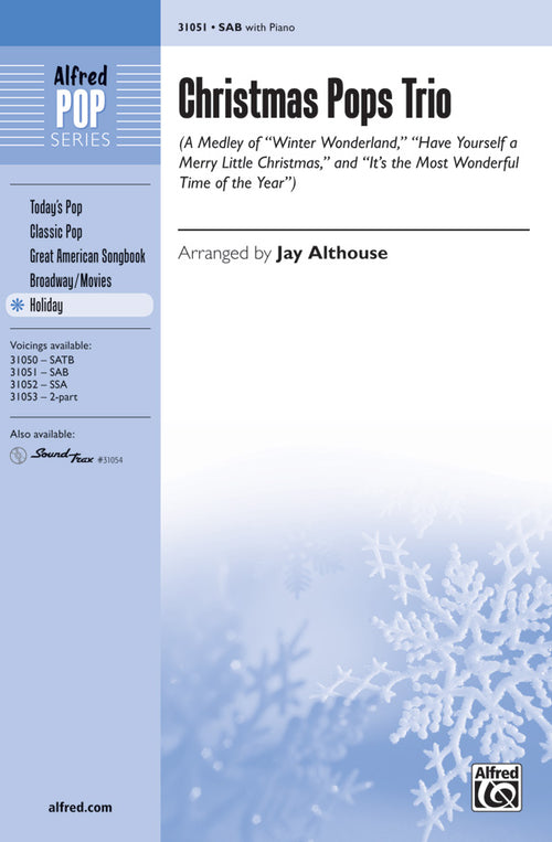 Christmas Pops Trio (A Medley) Cover Image
