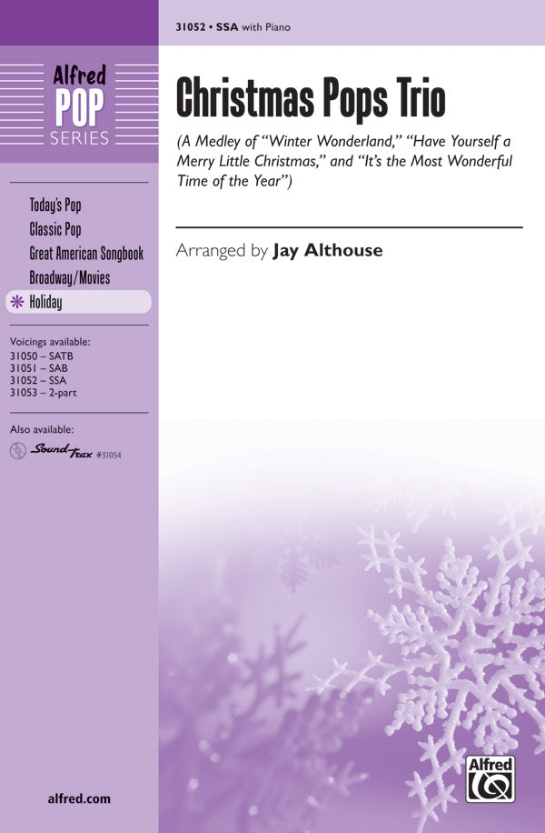 Christmas Pops Trio (A Medley) Cover Image