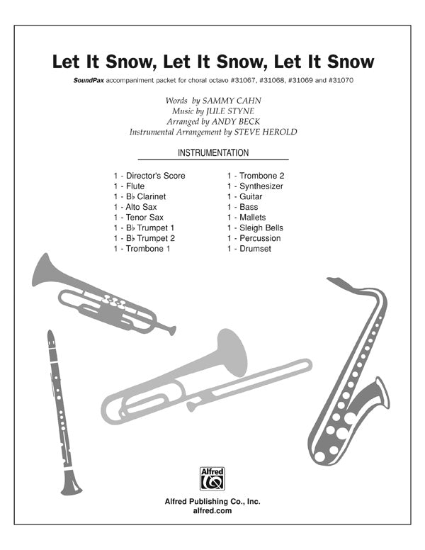 Let It Snow! Let It Snow! Let It Snow! Sheet Music Preview