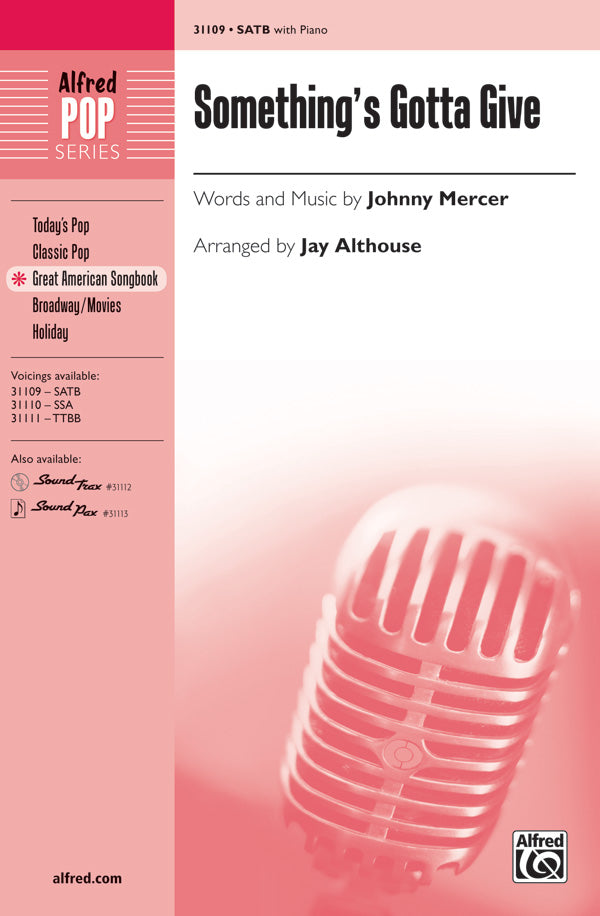 Something's Gotta Give Sheet Music Preview