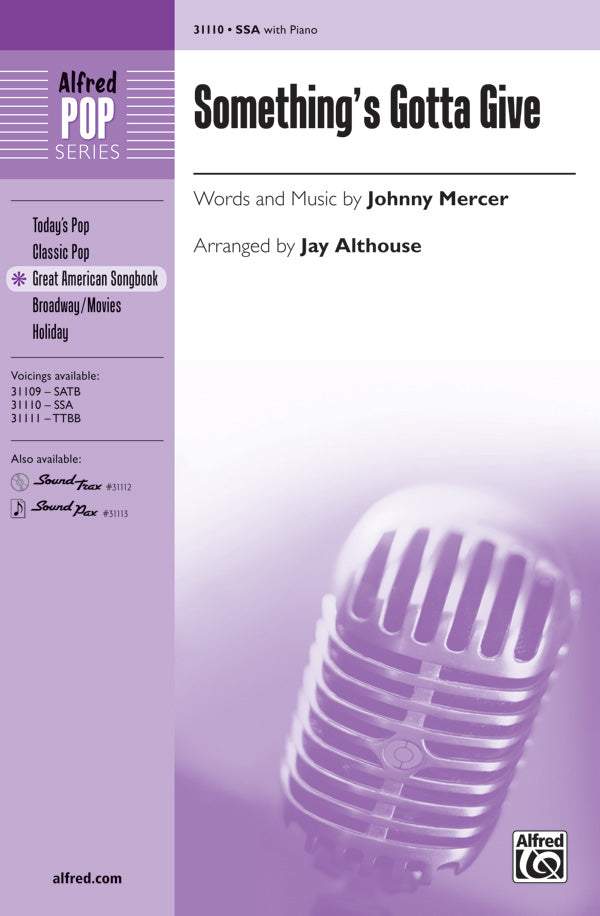 Something's Gotta Give Sheet Music Preview