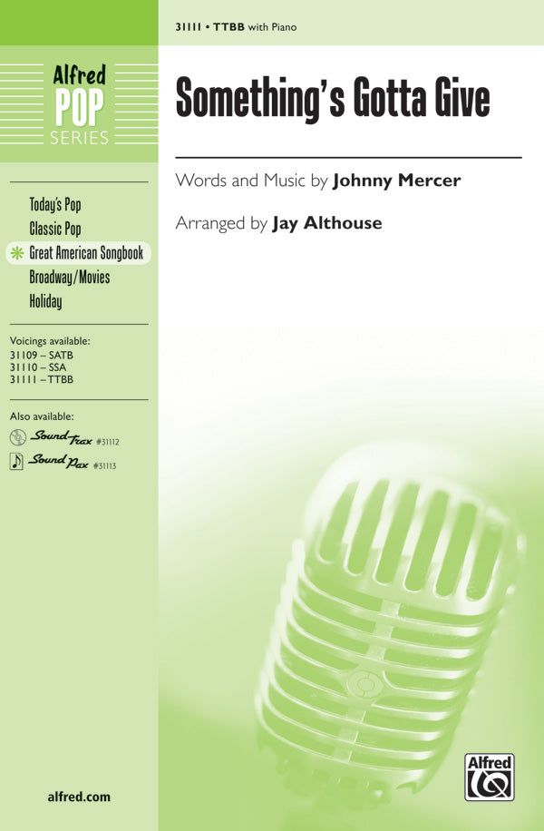 Something's Gotta Give Sheet Music Preview