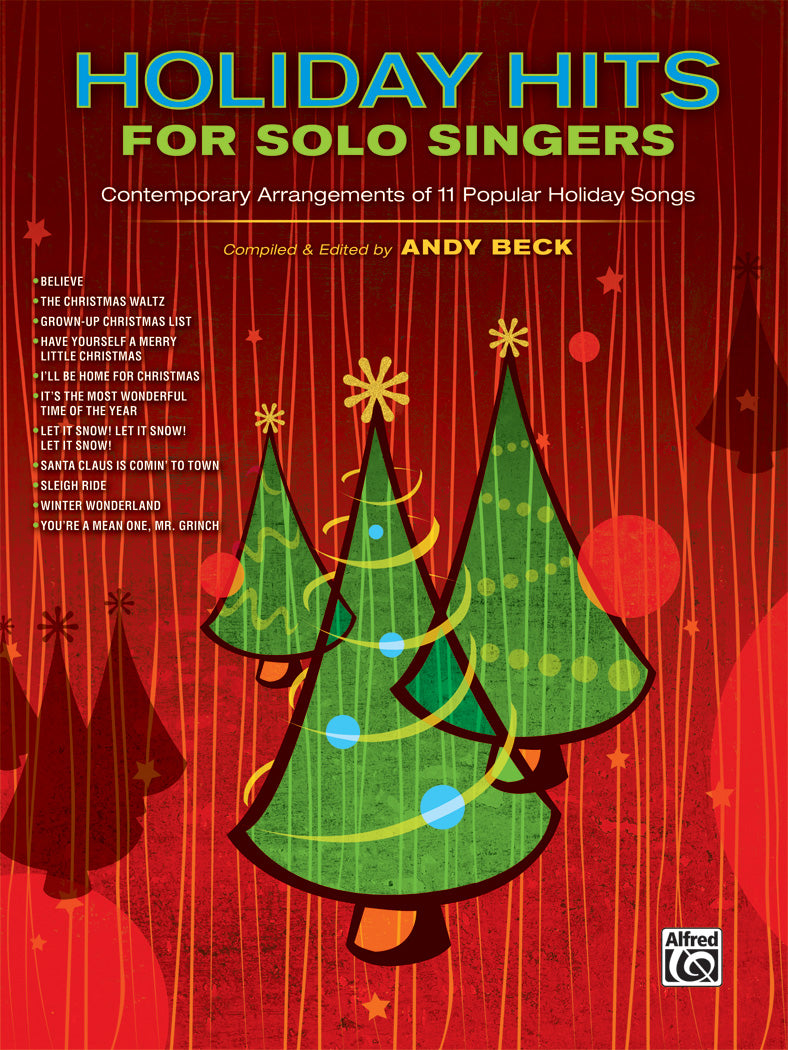 Holiday Hits for Solo Singers Cover Image