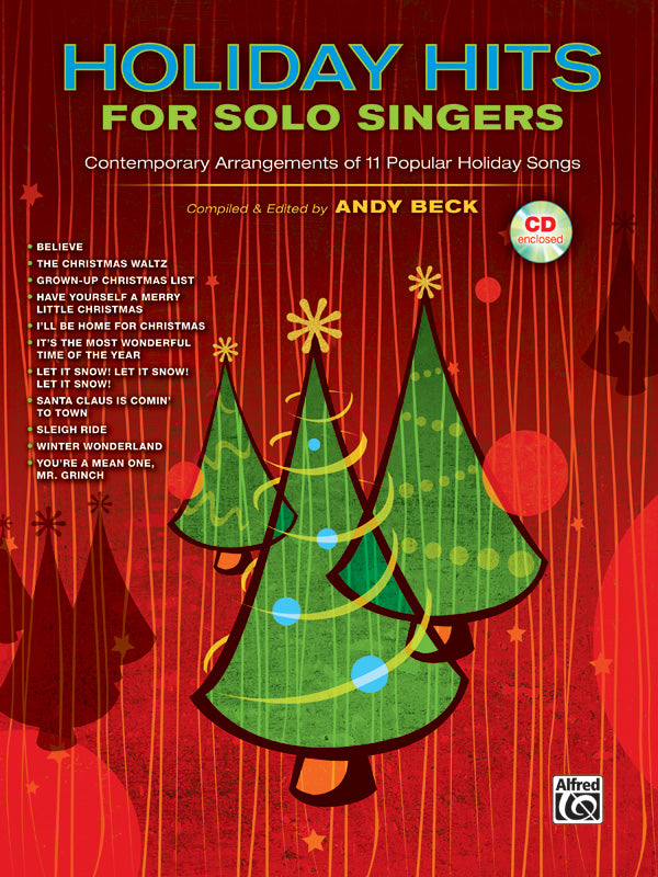 Holiday Hits for Solo Singers Cover Image