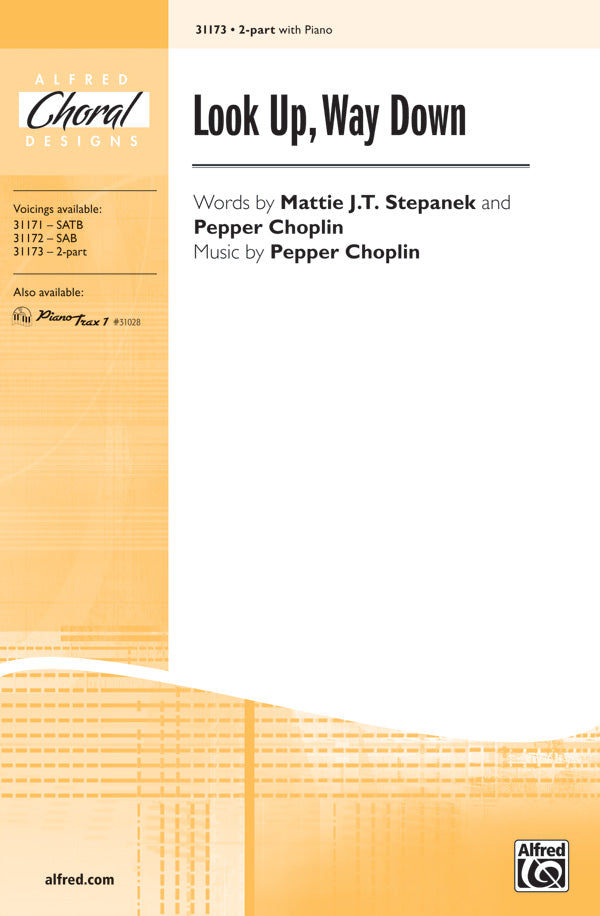 Look Up, Way Down Sheet Music Preview