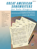 Great American Songwriters for Solo Singers Cover Image