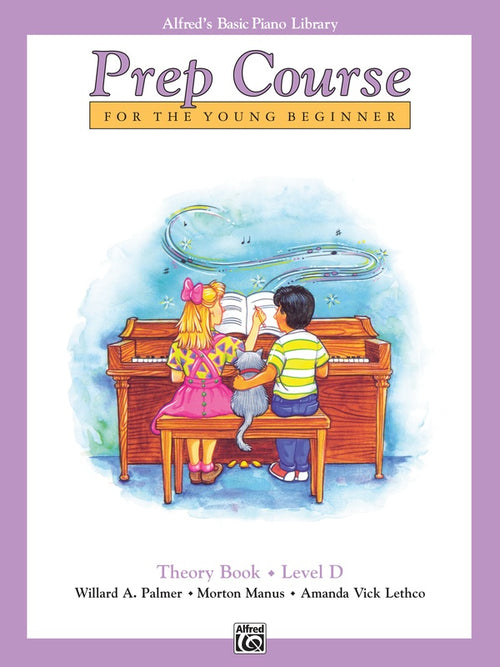 Alfred's Basic Piano Prep Course: Theory Book D Cover Image