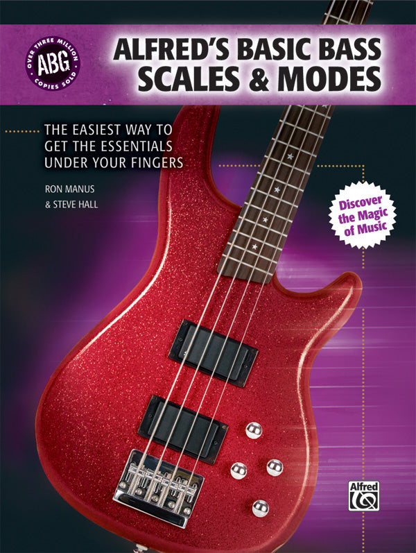 Alfred's Basic Bass Scales & Modes Cover Image