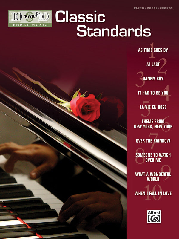 10 for 10 Sheet Music: Classic Standards Cover Image