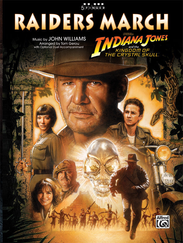 Raiders March (from <i>Indiana Jones and the Kingdom of the Crystal Skull</i>) Cover Image